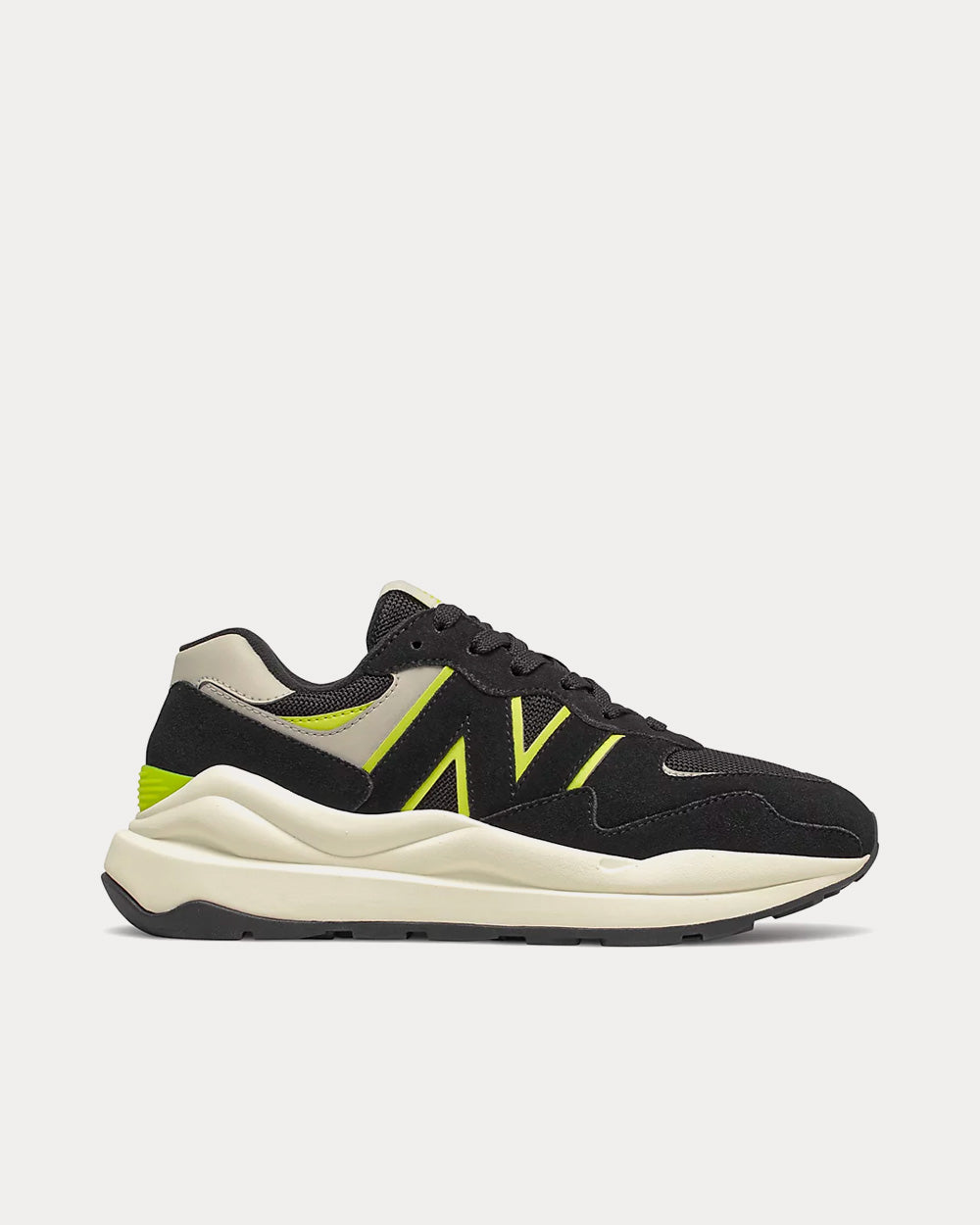 New Balance - 57/40 Black with Oyster Pink Low Top Sneakers