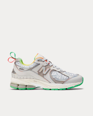 New Balance x Ganni 2002R  Rain Cloud with Island Green Running Shoes