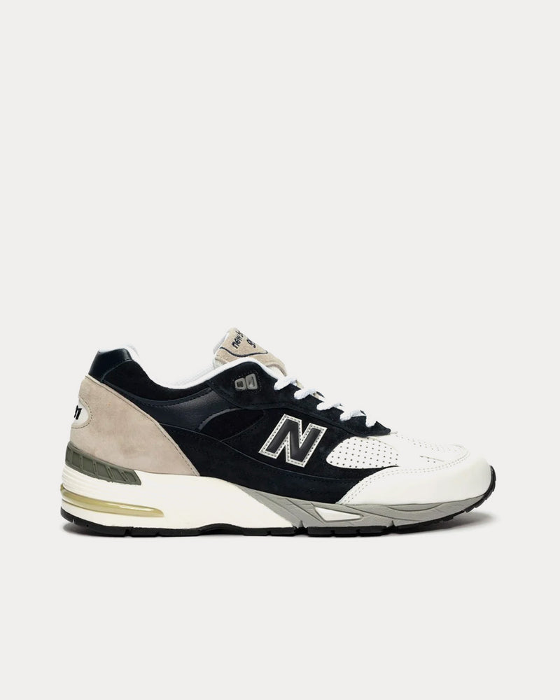 New Balance x SNS 991 Navy / White / Grey Low Top Sneakers - 1