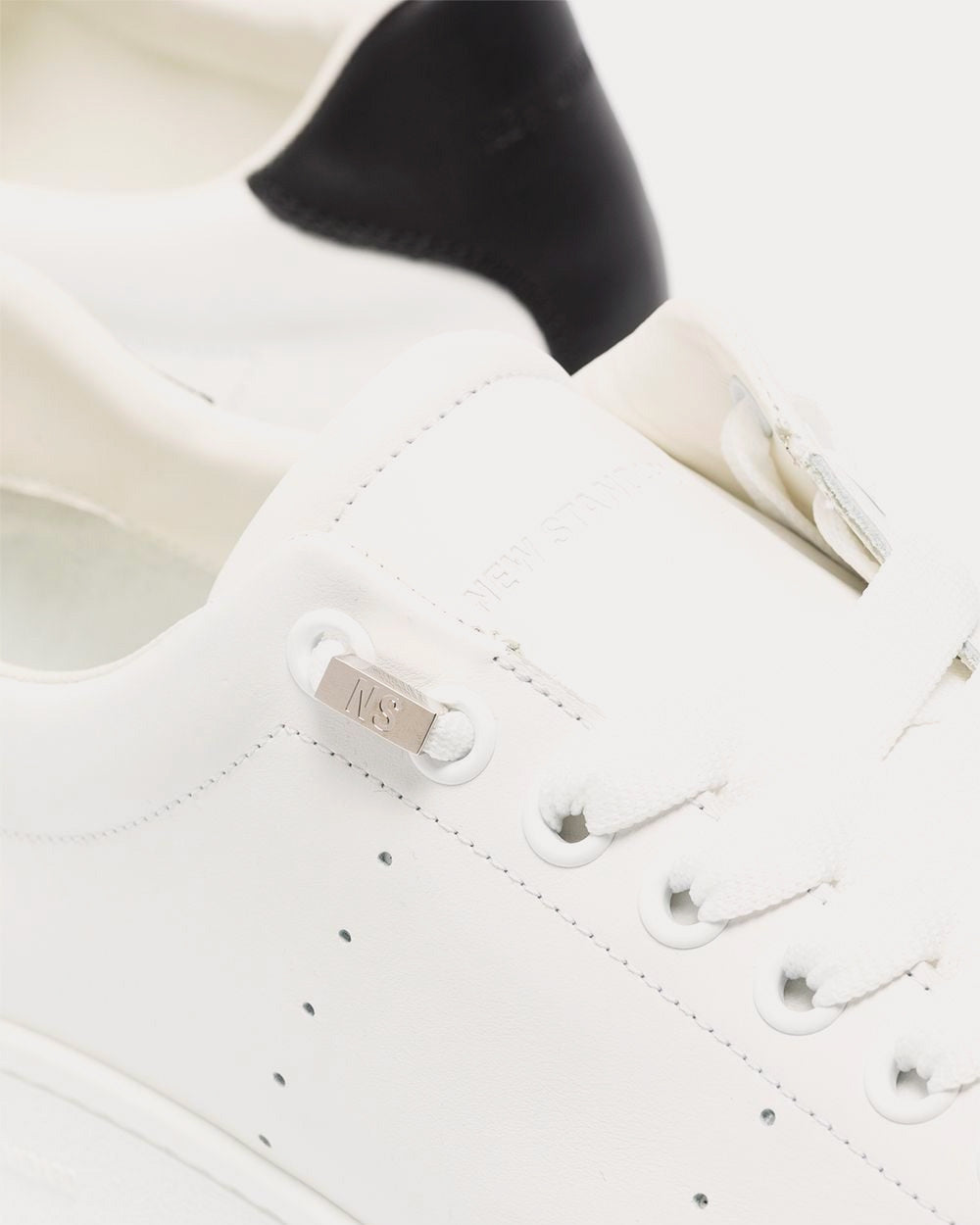 New Standard Reset White Low Top Sneakers - 3