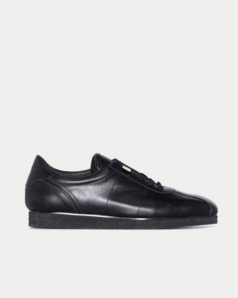 New Standard Change Leather Black Low Top Sneakers - 1