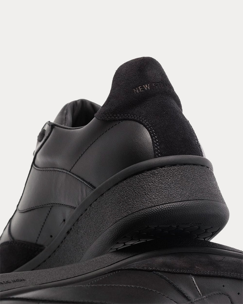 New Standard Reform Leather Black Low Top Sneakers - 3