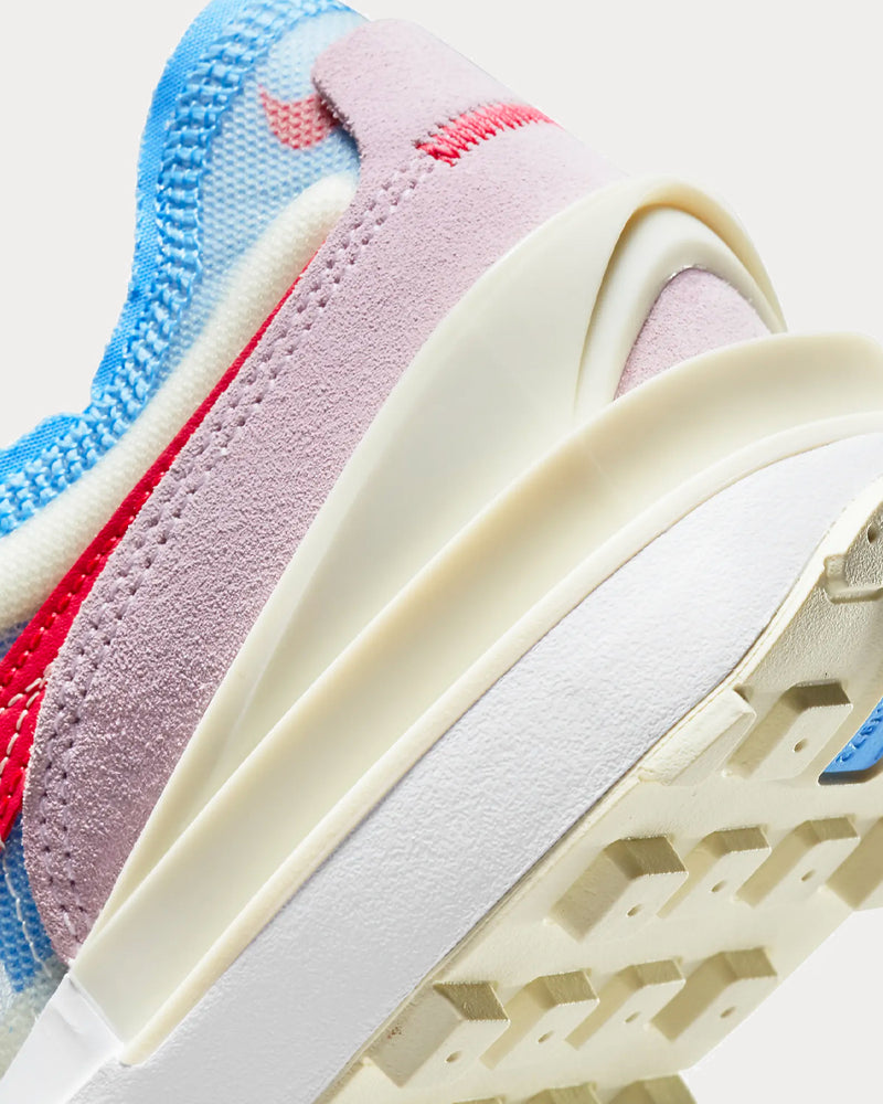 Nike Waffle One Regal Pink / Coconut Milk / University Blue / Fusion Red Low Top Sneakers - 5