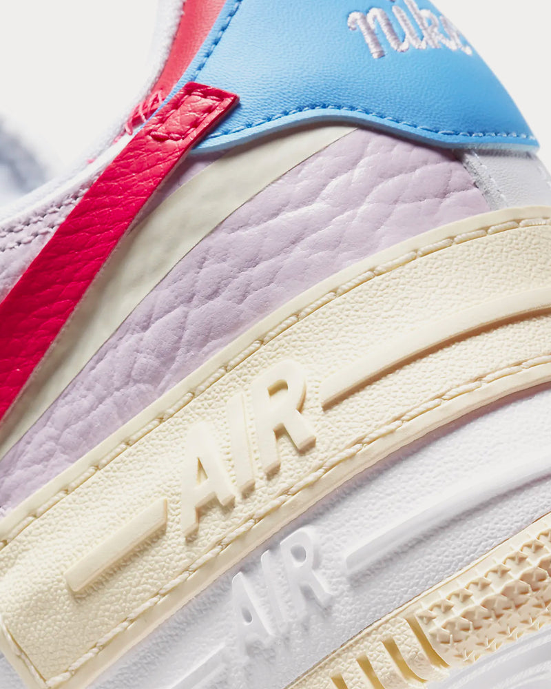 Nike Waffle One Regal Pink / Coconut Milk / University Blue / Fusion Red Low Top Sneakers - 6