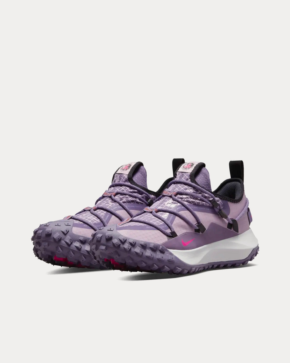 Nike ACG Mountain Fly Low Canyon Purple Low Top Sneakers - 3