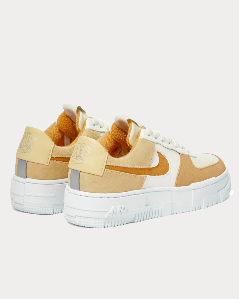 Nike Air Force 1 Pixel Beige Low Top Sneakers - 3