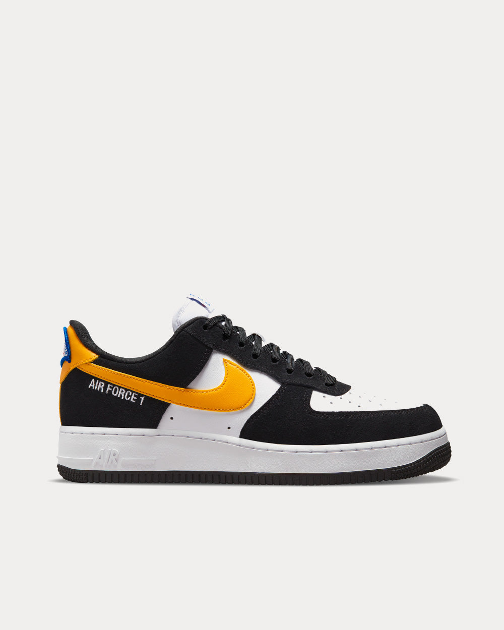 Nike Air Force 1 '07 LV8 Black / Dark Sulfur Low Top Sneakers - 1