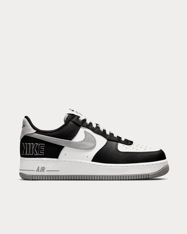 Nike Air Force 1 EMB  '07 LV8 Black / Silver Low Top Sneakers