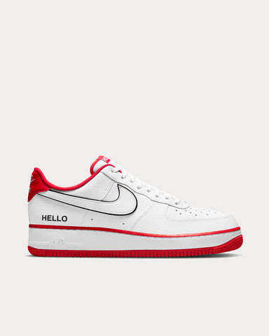 Nike Air Force 1 '07 LX White / University Red Low Top Sneakers