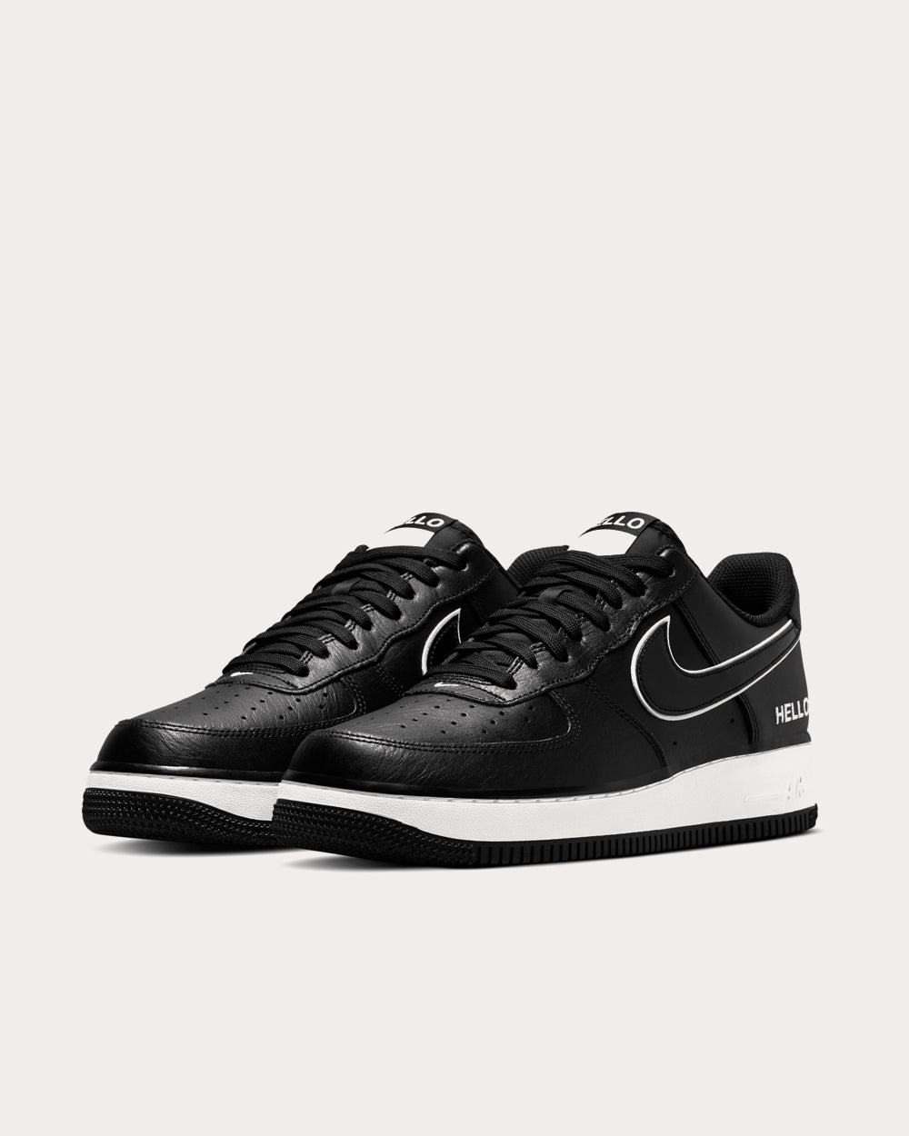 Nike Air Force 1 '07 LX Black / White Low Top Sneakers - 2