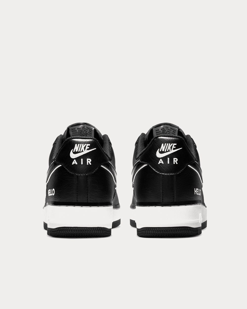 Nike Air Force 1 '07 LX Black / White Low Top Sneakers - 4