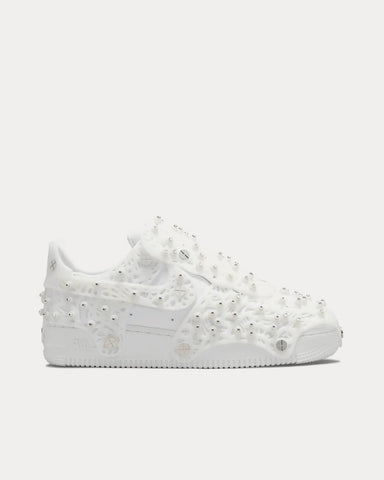 Nike Air Force 1 with Swarovski® Retroreflective Crystals Triple White Low Top Sneakers