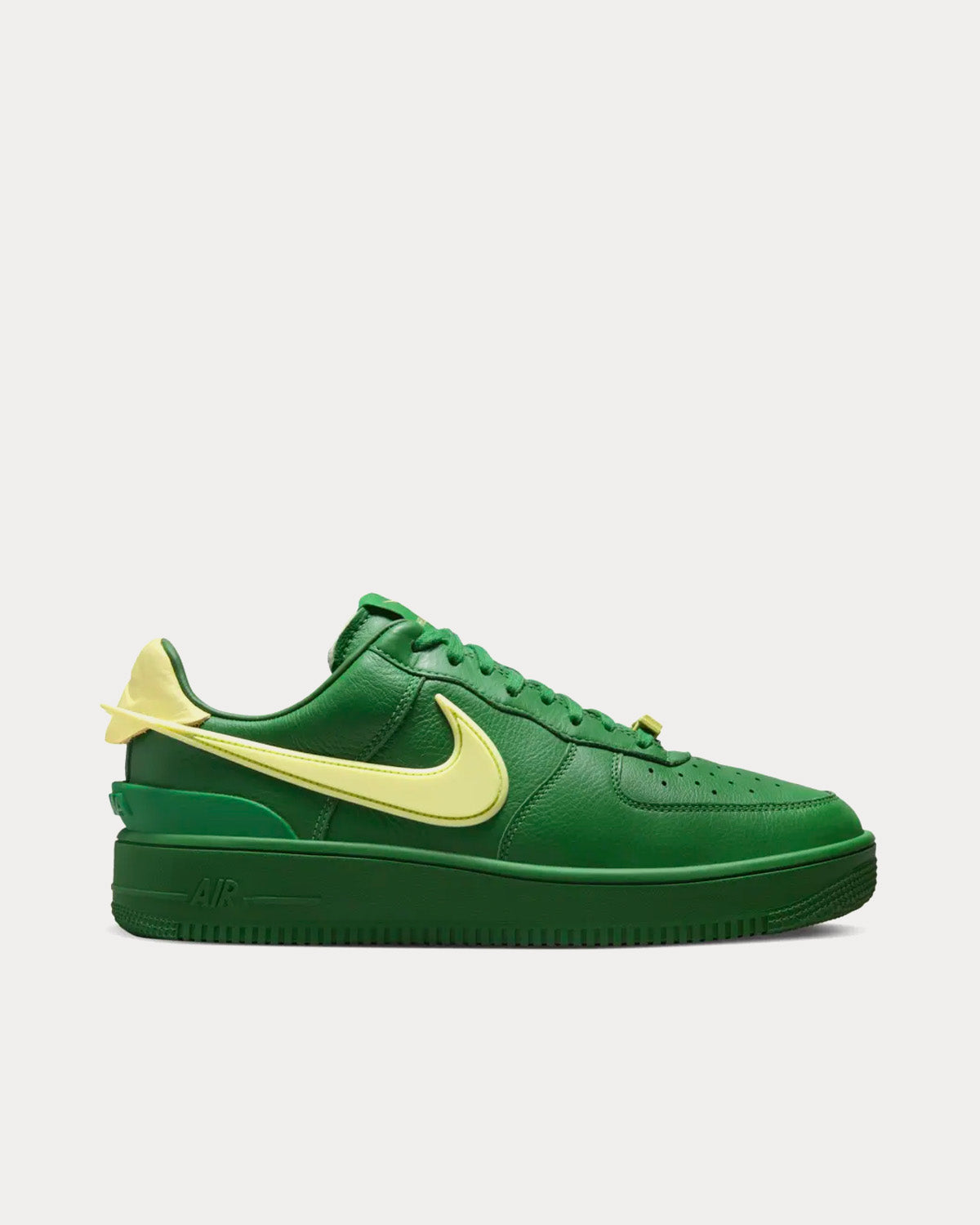 Nike x Ambush Air Force 1 Pine Green and Citron Low Top Sneakers - 1