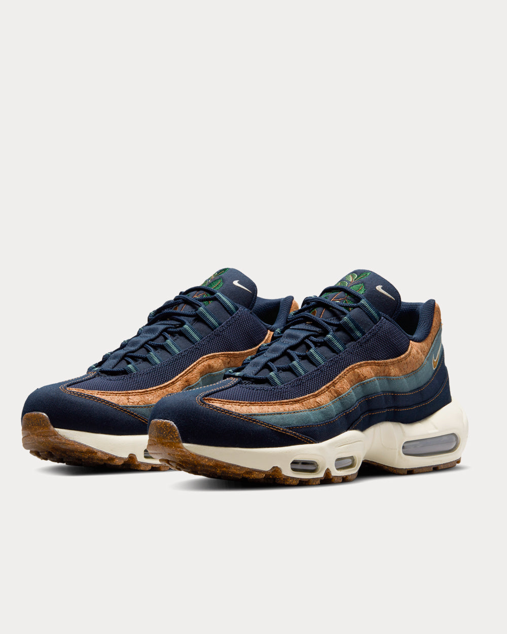 Nike Air Max 95 Se Mtz2 Obsidian Wheat / Thunder Blue / Hasta Coconut Low Top Sneakers - 2