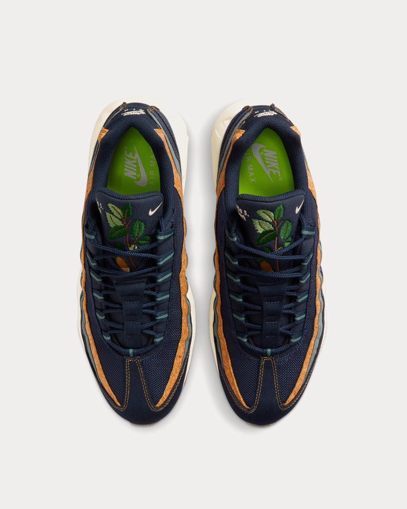 Navy blue and on sale yellow air max 95