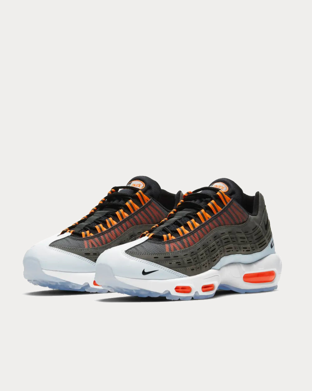 Nike x Kim Jones Air Max 95 Total Orange Low Top Sneakers - 2