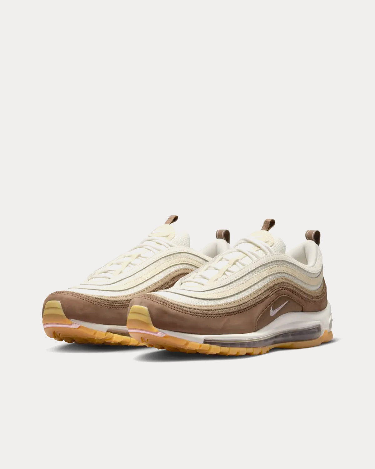 Nike Air Max 97 Muslin / Pink Foam Low Top Sneakers - 3