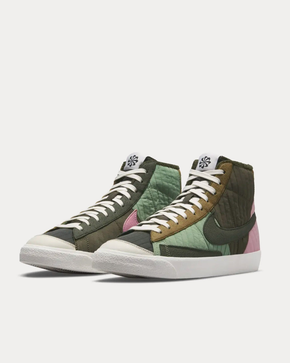 Nike Blazer Mid '77 Sequoia Quilt High Top Sneakers - 3