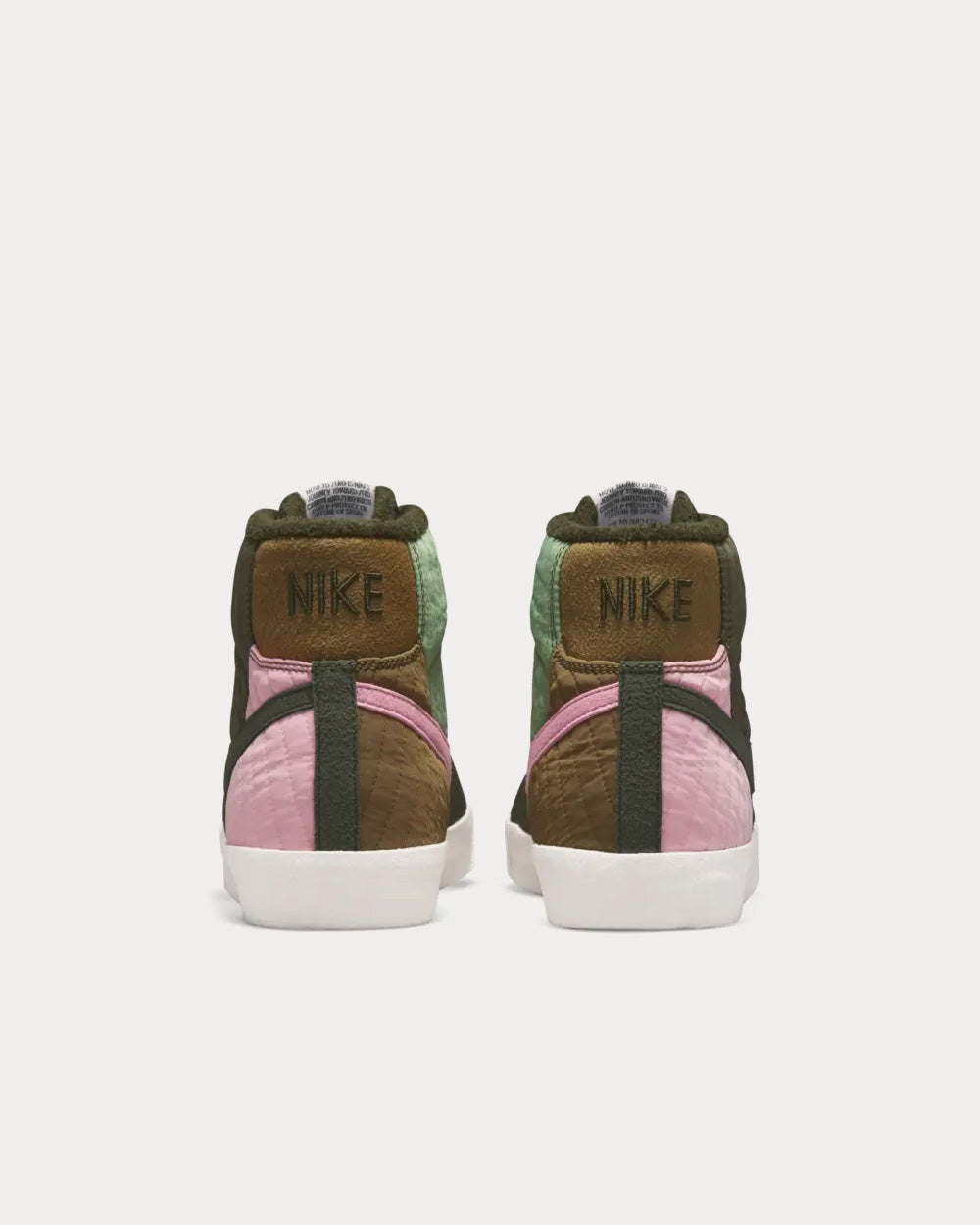 Nike Blazer Mid '77 Sequoia Quilt High Top Sneakers - 4