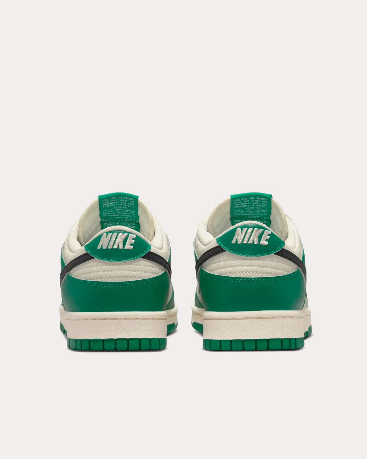 Nike Dunk Low Retro SE Lottery Pale Ivory Malachite Green Low Top Sneakers  - Sneak in Peace