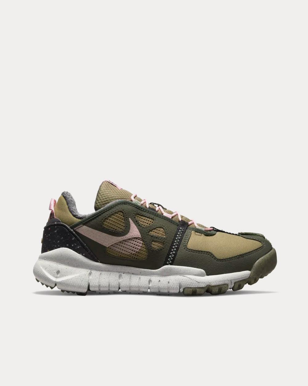 Nike Free Terra Vista Brown Kelp and Pink Glaze Low Top Sneakers - 1