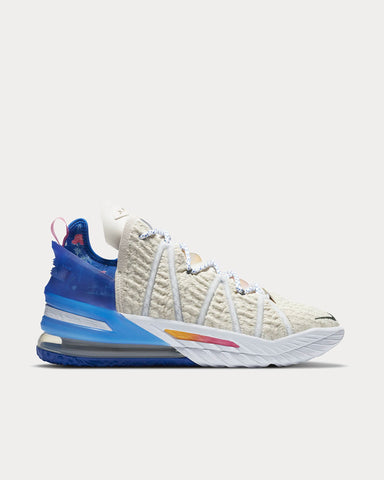 Nike LeBron 18 'Los Angeles By Day' Light Cream Basketball Shoes