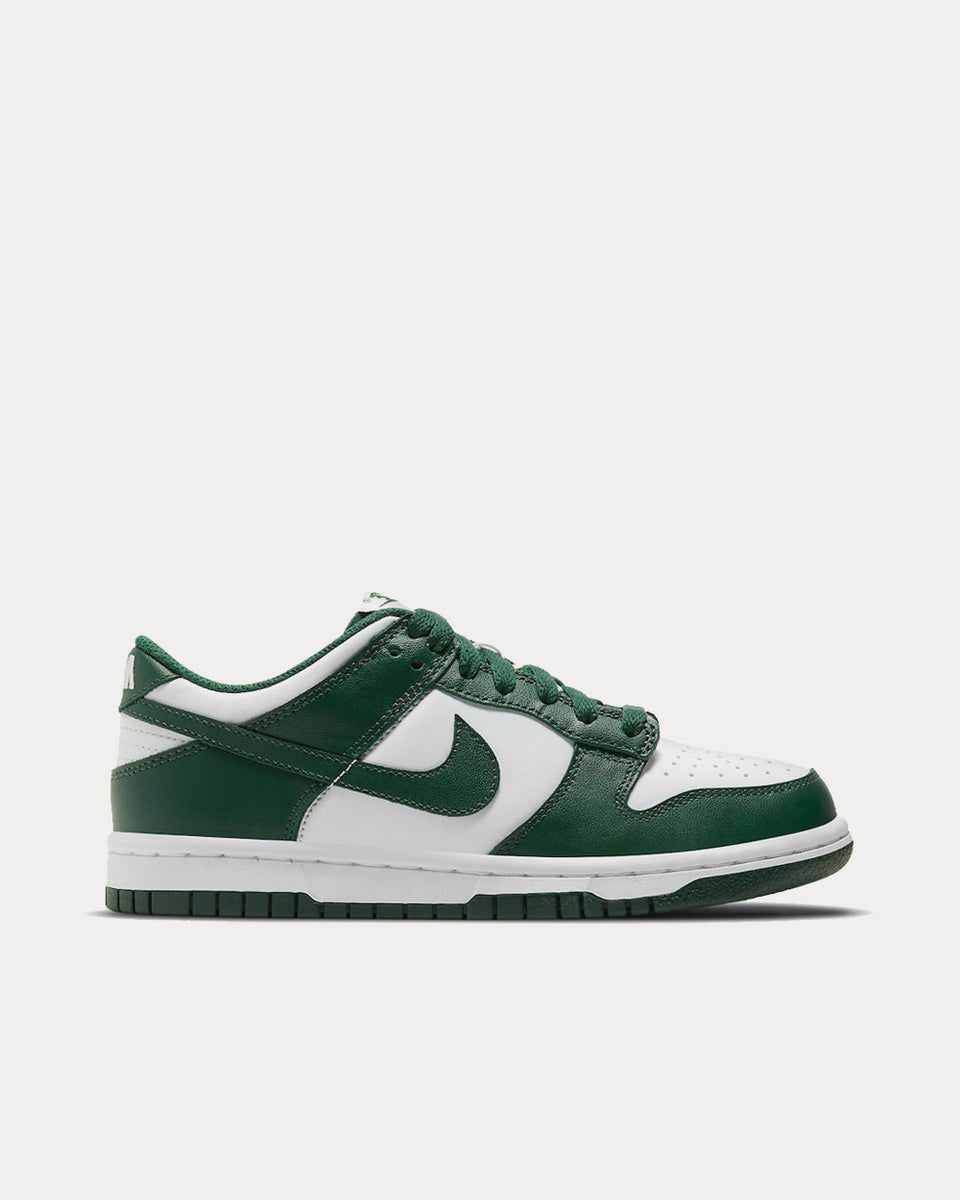 Nike Dunk Low Retro 'Michigan State' White / Team Green Low Top Sneakers -  Sneak in Peace