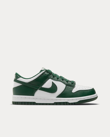 Nike Dunk Low Retro ‘Michigan State’ White / Team Green Low Top Sneakers