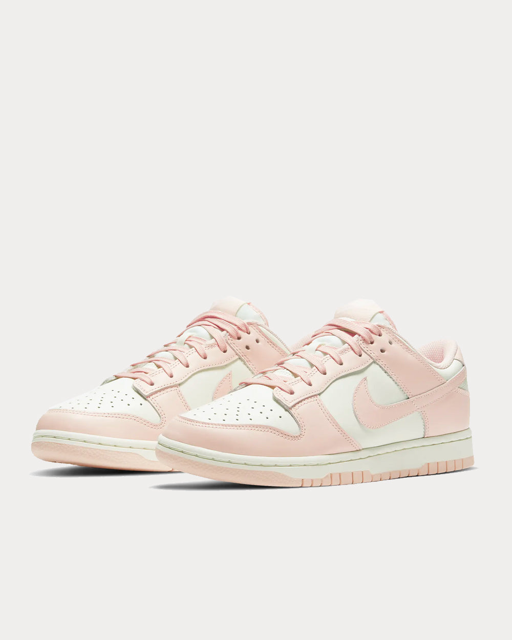 Nike Dunk Low Sail/Orange Pearl Low Top Sneakers - 2