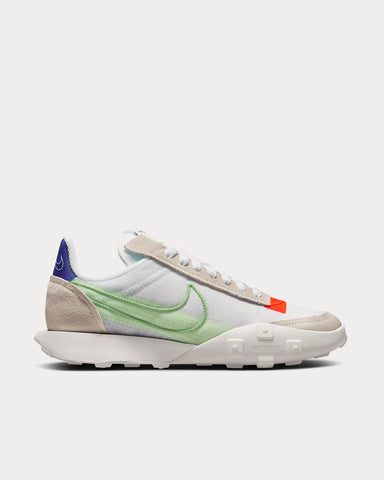 Nike Waffle Racer 2X Desert Sand / Summit White / Hyper Crimson / Mean Green Running Shoes