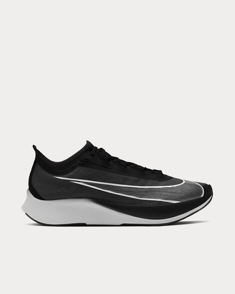 Nike Zoom Fly 3 Black / Volt / White Running Shoes - 1