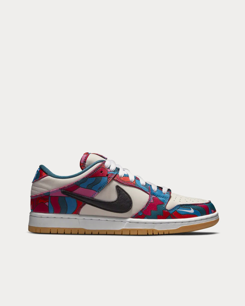 Nike x Parra SB Parra Dunk Low Pro Abstract Art Low Top Sneakers - 1