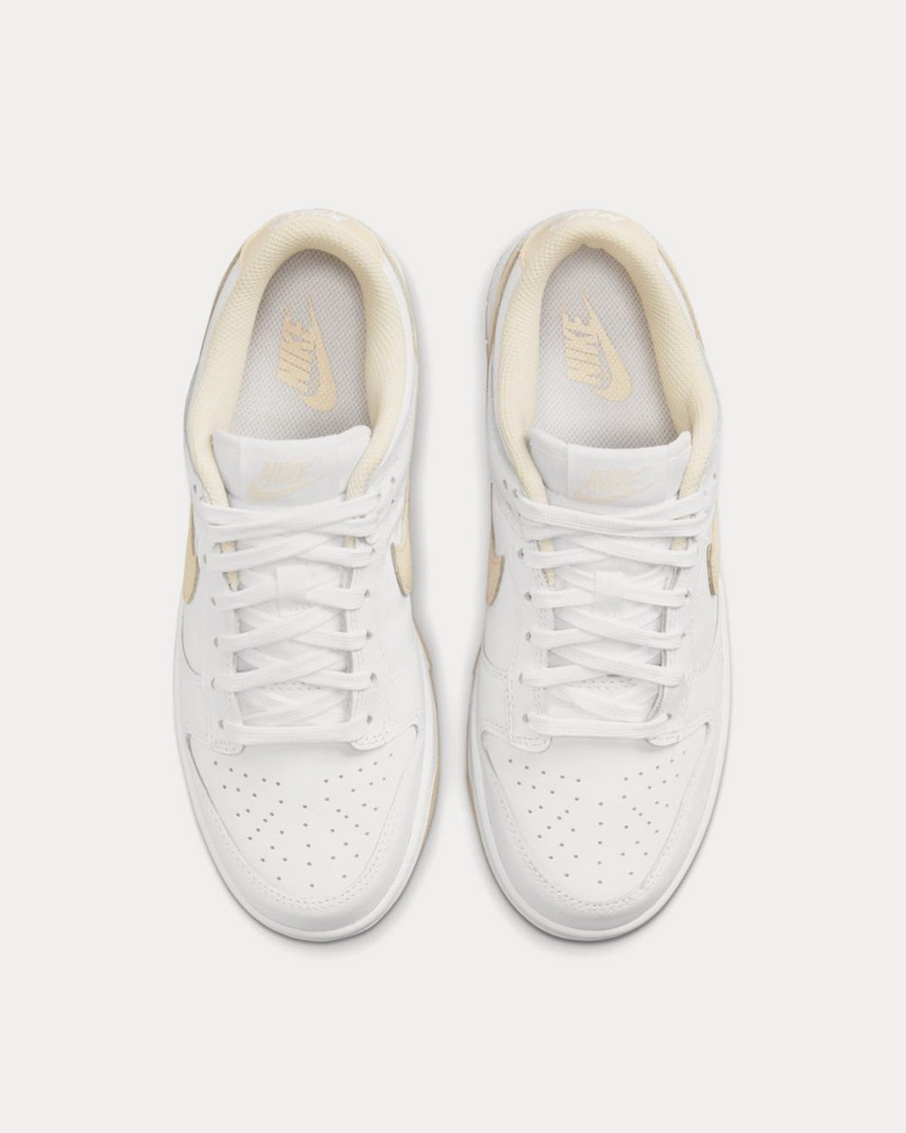 Nike Dunk Low Pearl White Low Top Sneakers - 2