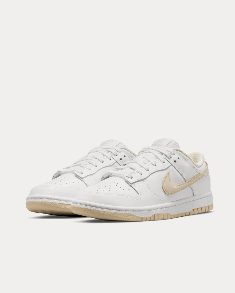 Nike Dunk Low Pearl White Low Top Sneakers - 3