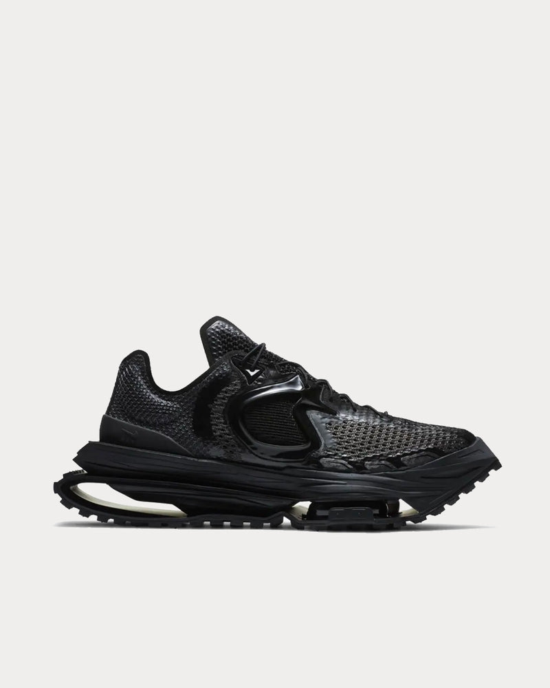 Nike x MMW Zoom 004 Black Low Top Sneakers - 1