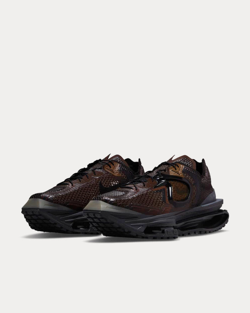 Nike x MMW Zoom 004 Baroque Brown Low Top Sneakers - 3