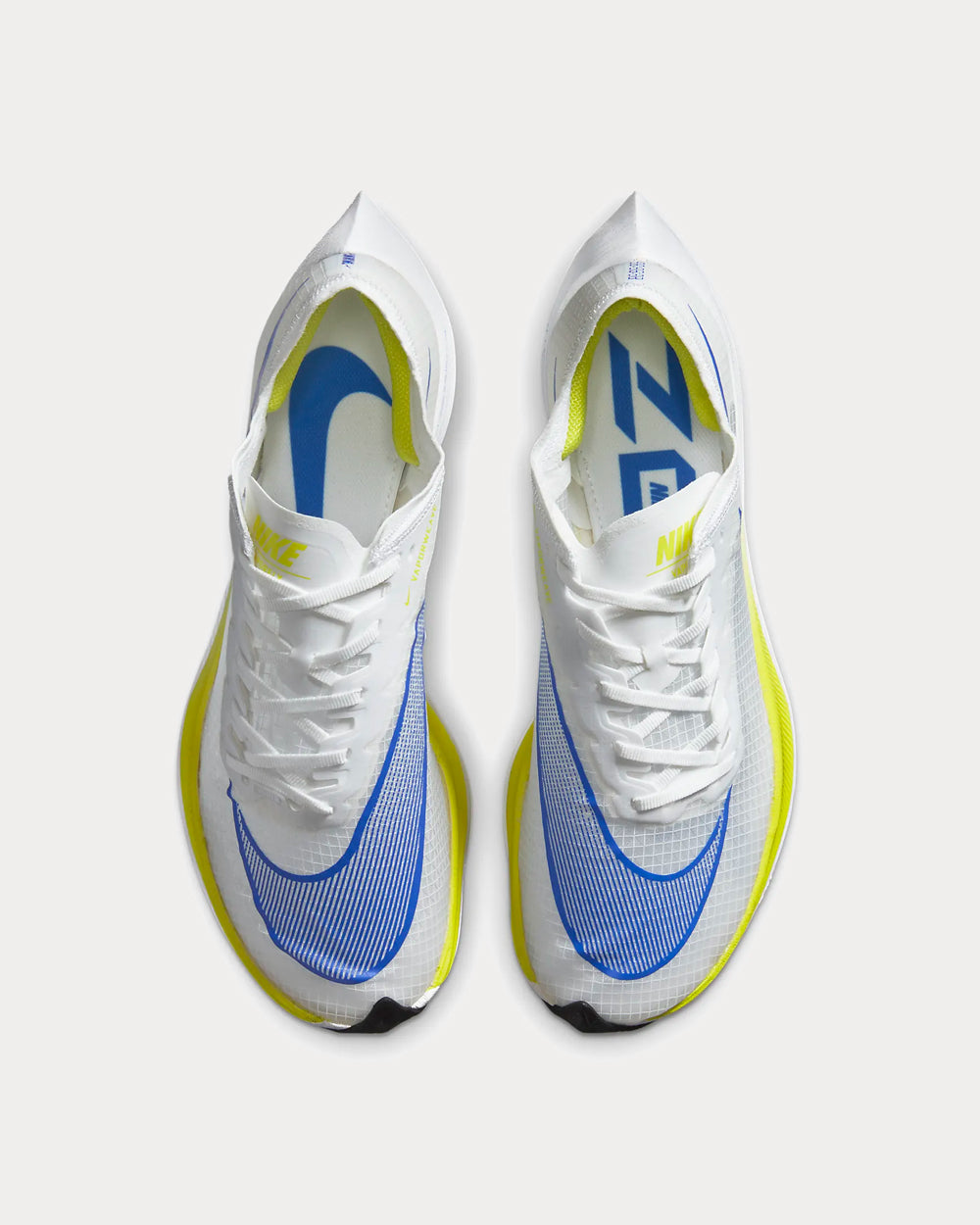 Nike ZoomX Vaporfly NEXT% White Running Shoes - 3