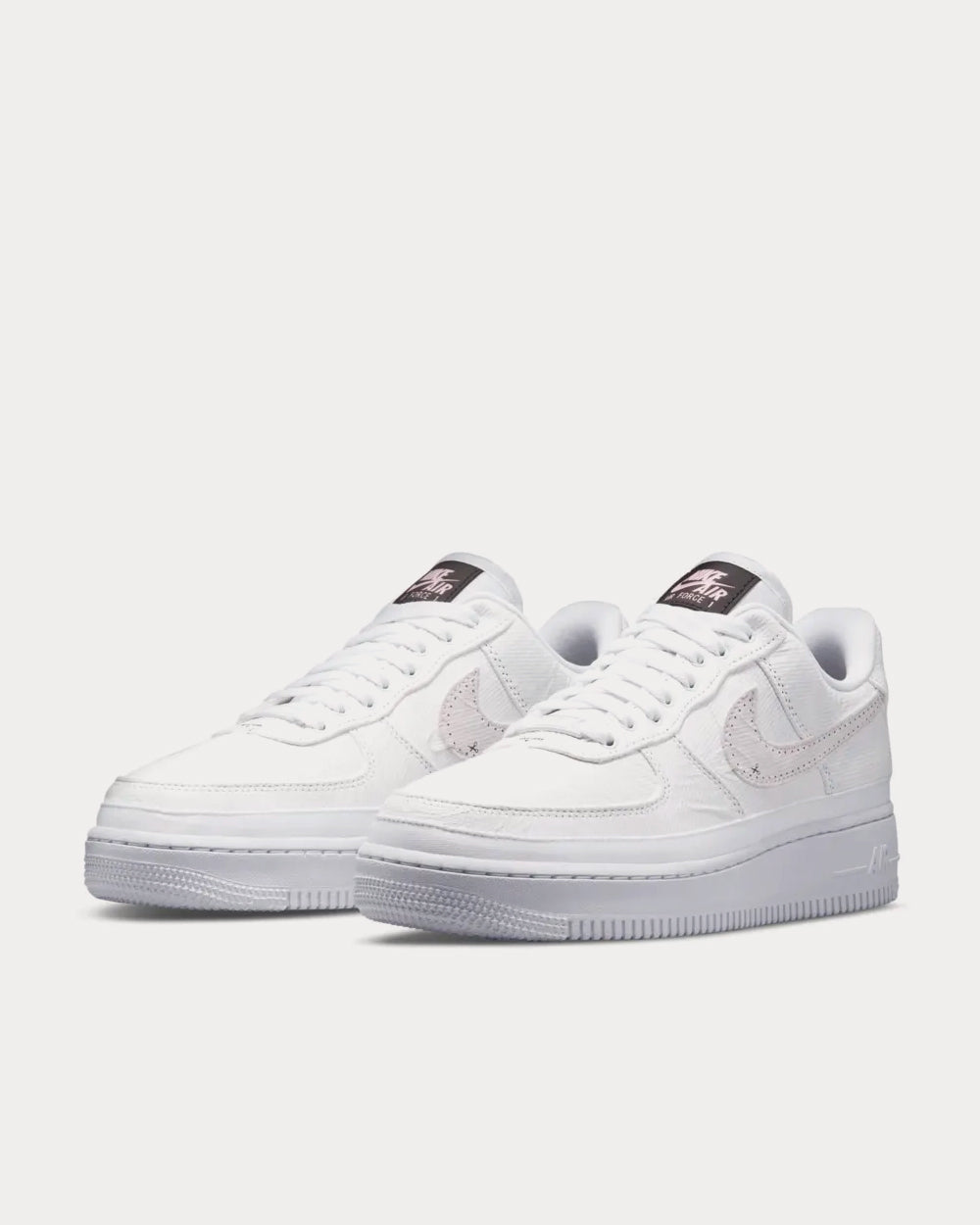 Nike Air Force 1 Texture Reveal White Low Top Sneakers - 2