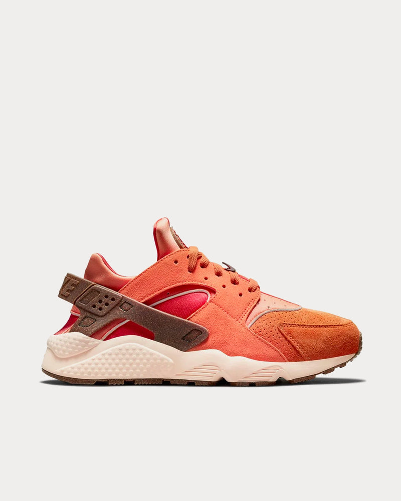 Nike Air Huarache Earthscape Orange / Red High Top Sneakers - 1