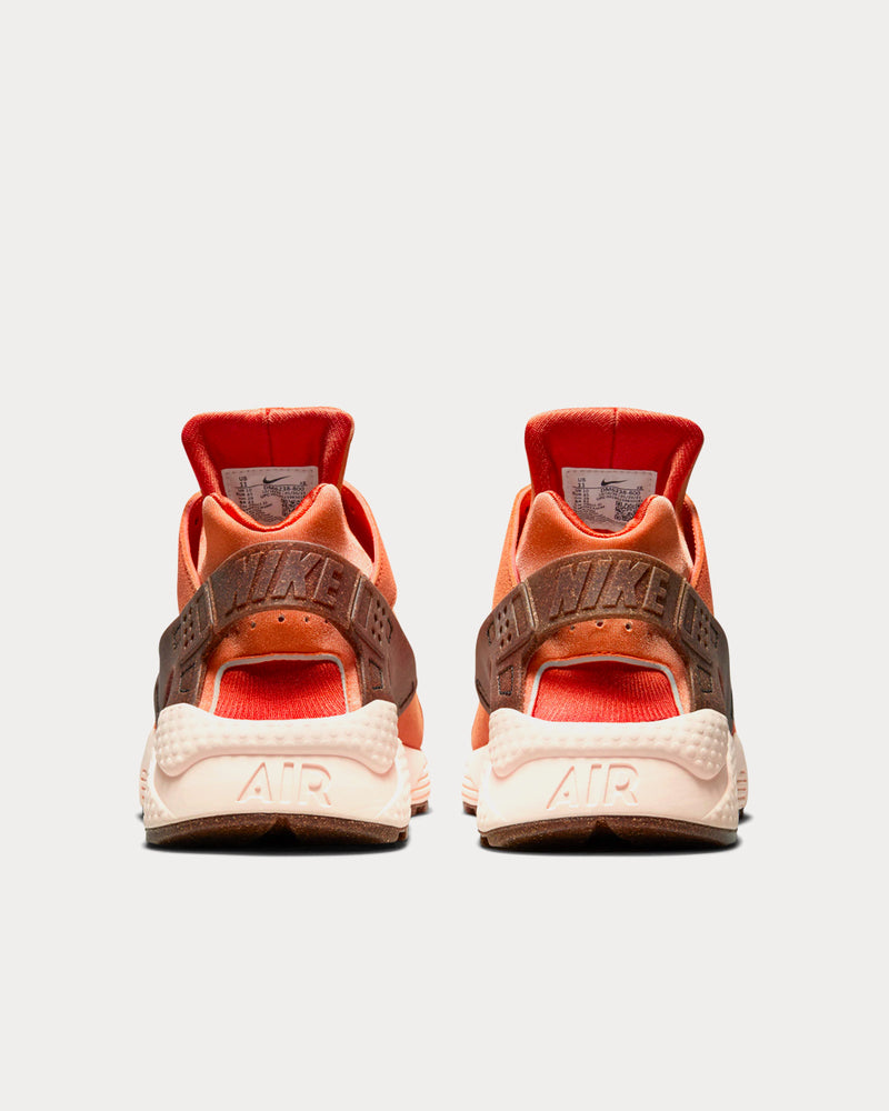 Nike Air Huarache Earthscape Orange / Red High Top Sneakers - 4