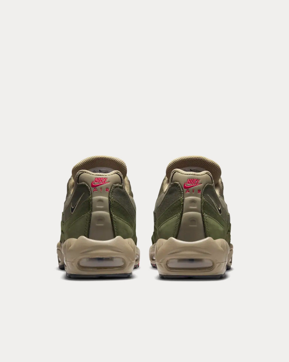 Nike Air Max 95 Matte Olive Low Top Sneakers - 4