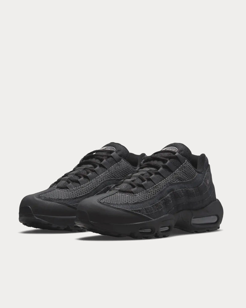 Nike Air Max 95 Smoke Black / Dark Smoke Grey Low Top Sneakers - 2