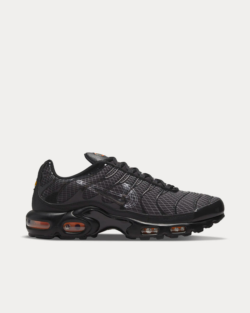 Nike Air Max Plus Black / Total Orange / Particle Grey / White Low Top Sneakers - 1