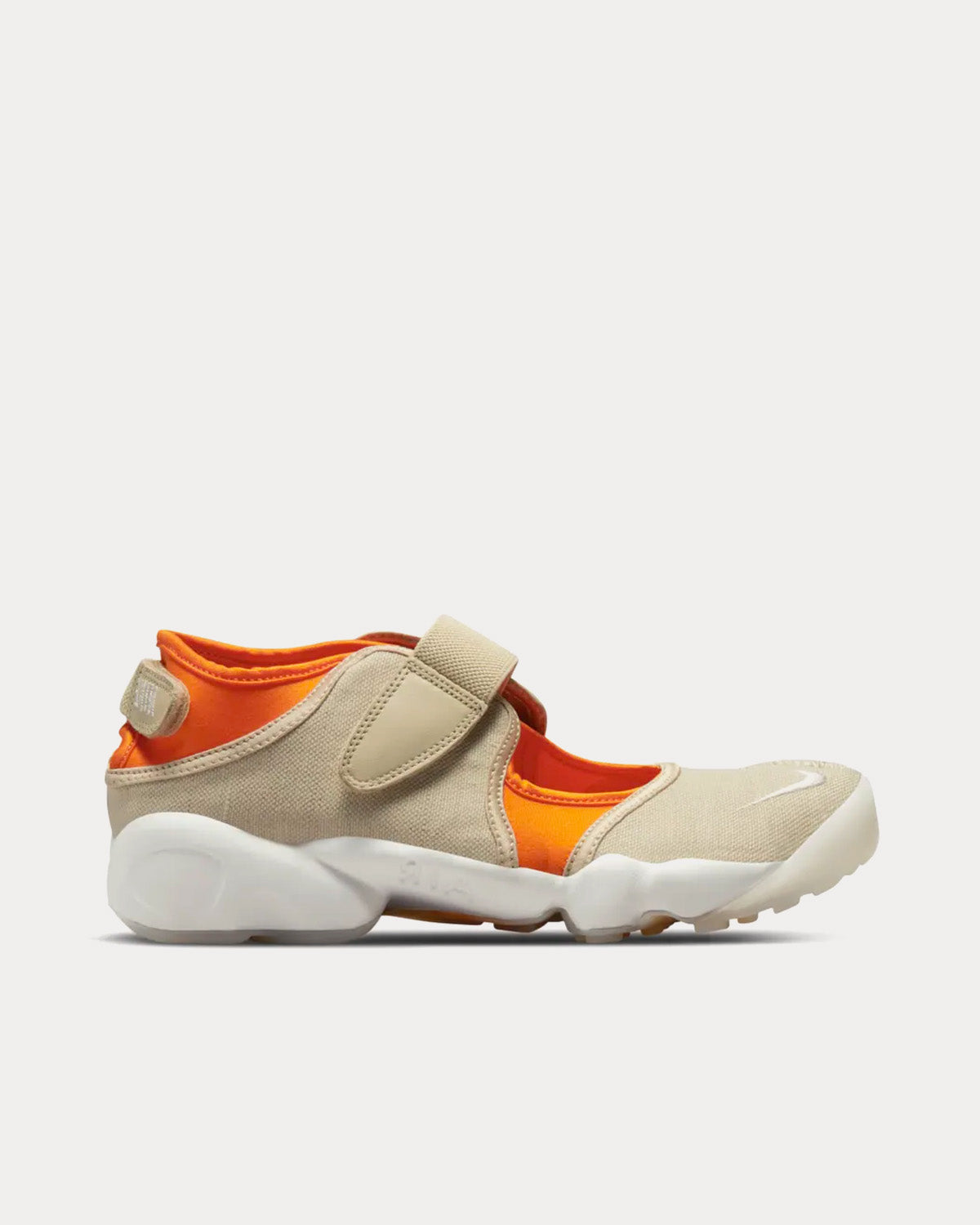 Air Rift Magma Orange and Rattan Slip On Sneakers