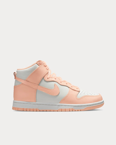 Nike Dunk Sail / Crimson Tint High Top Sneakers