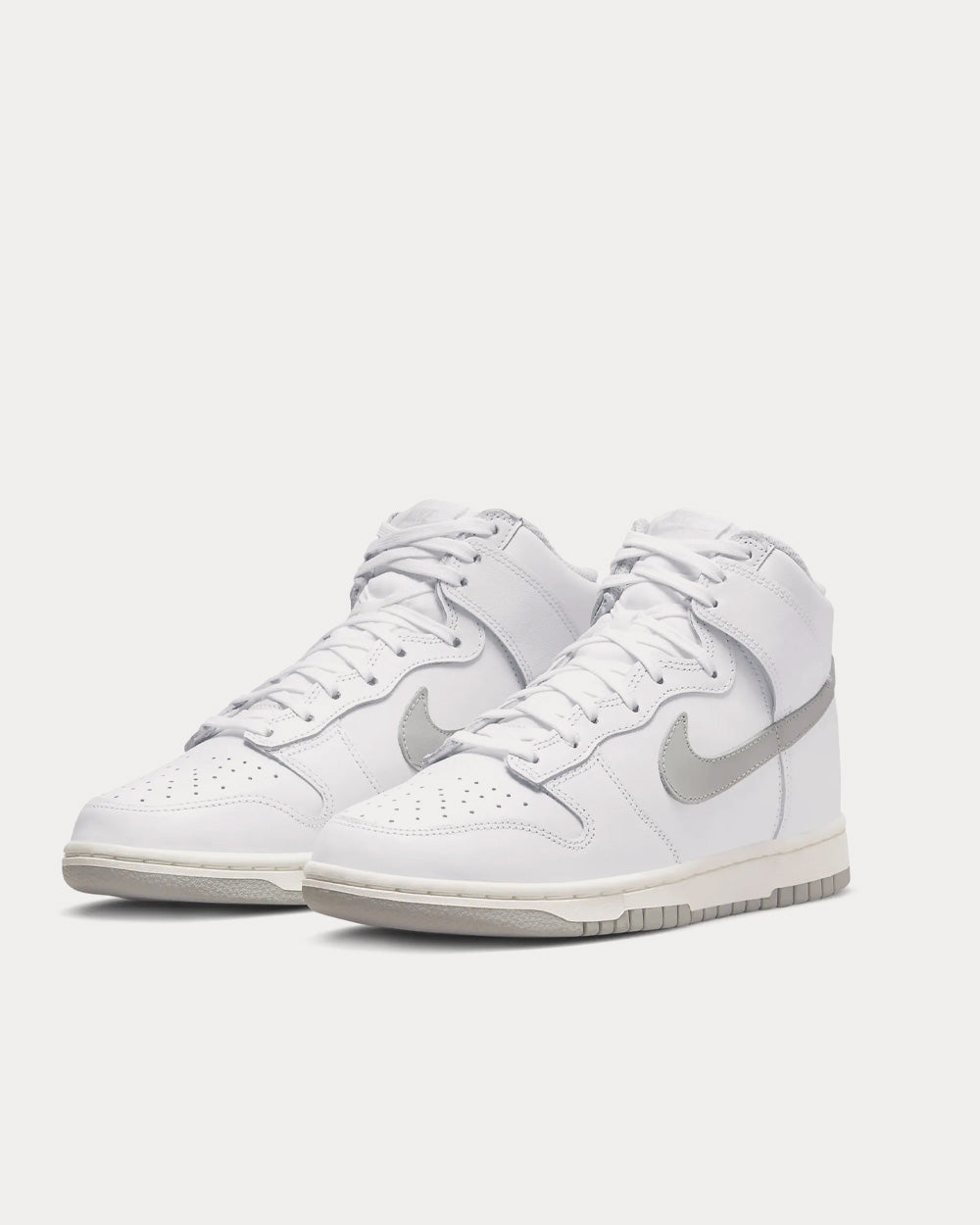 Nike Dunk High White / Sail / Grey Fog High Top Sneakers - 3