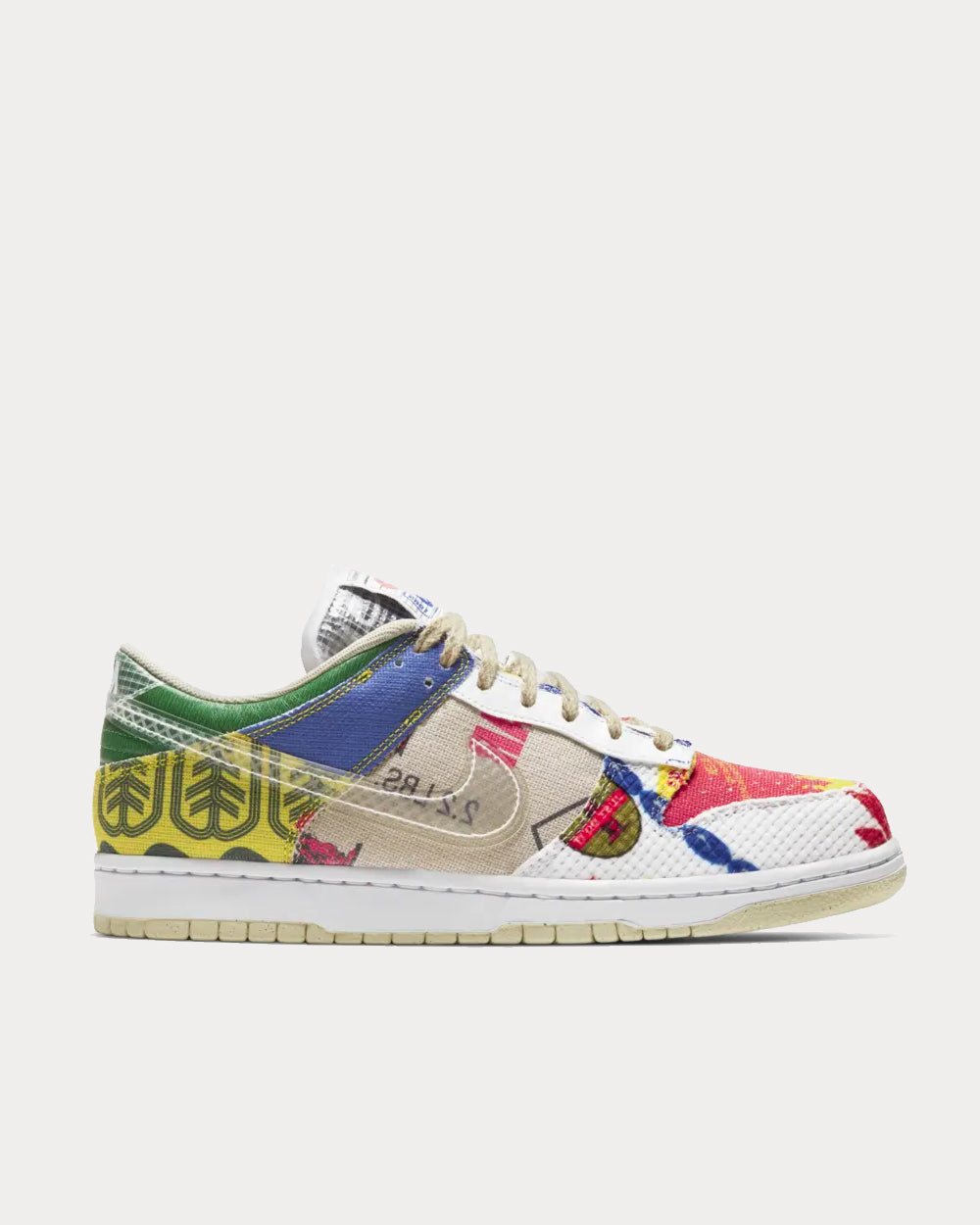 Nike Dunk Low City Market Multi Low Top Sneakers - 1