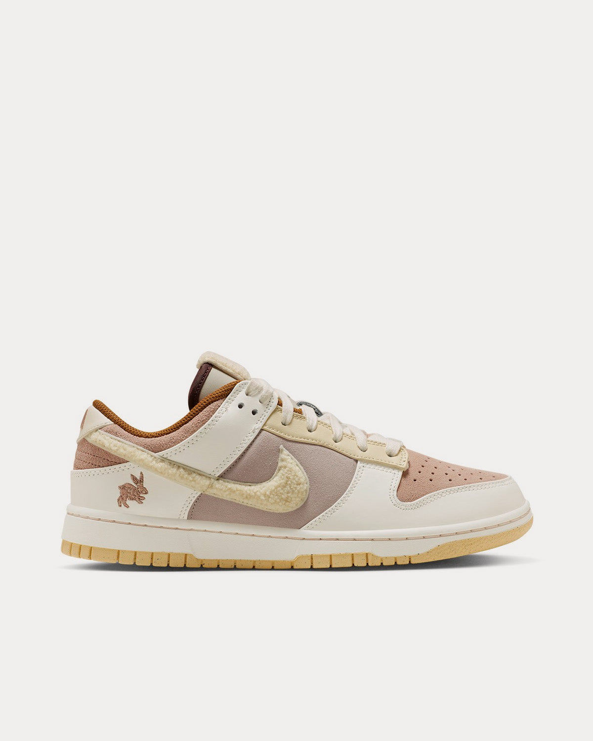 Nike Dunk Low 'Year of the Rabbit' Taupe Low Top Sneakers - 1