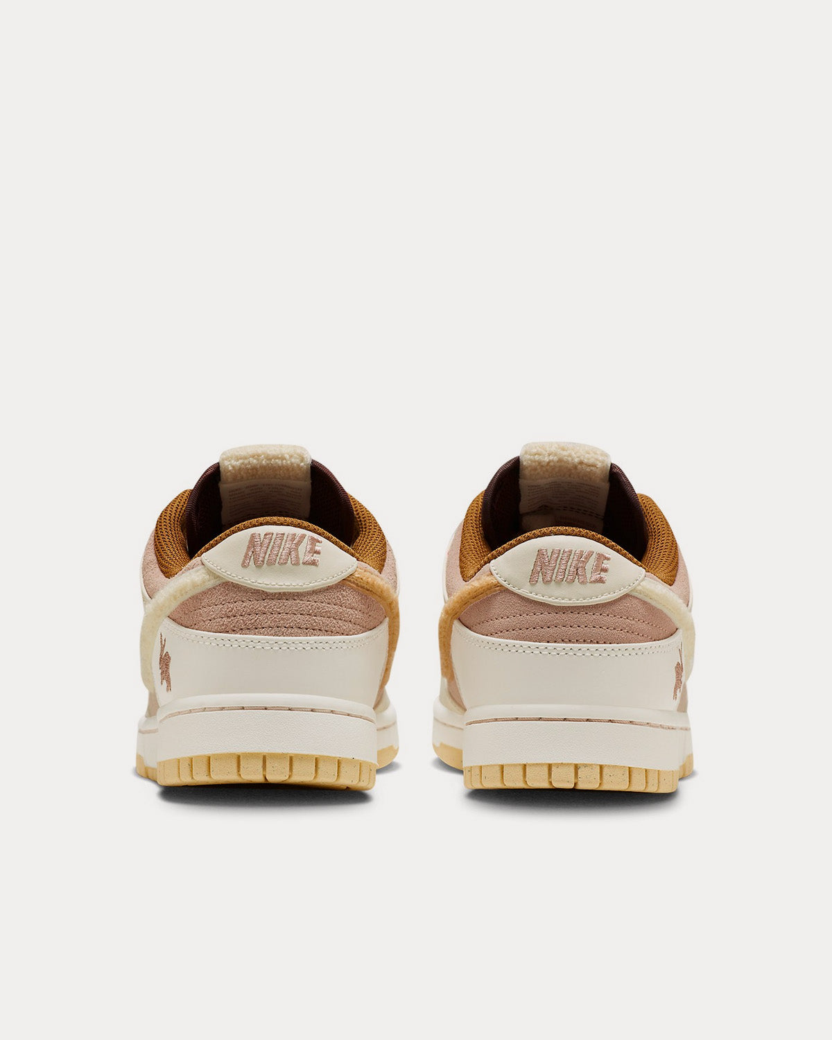 Nike Dunk Low 'Year of the Rabbit' Taupe Low Top Sneakers - 4