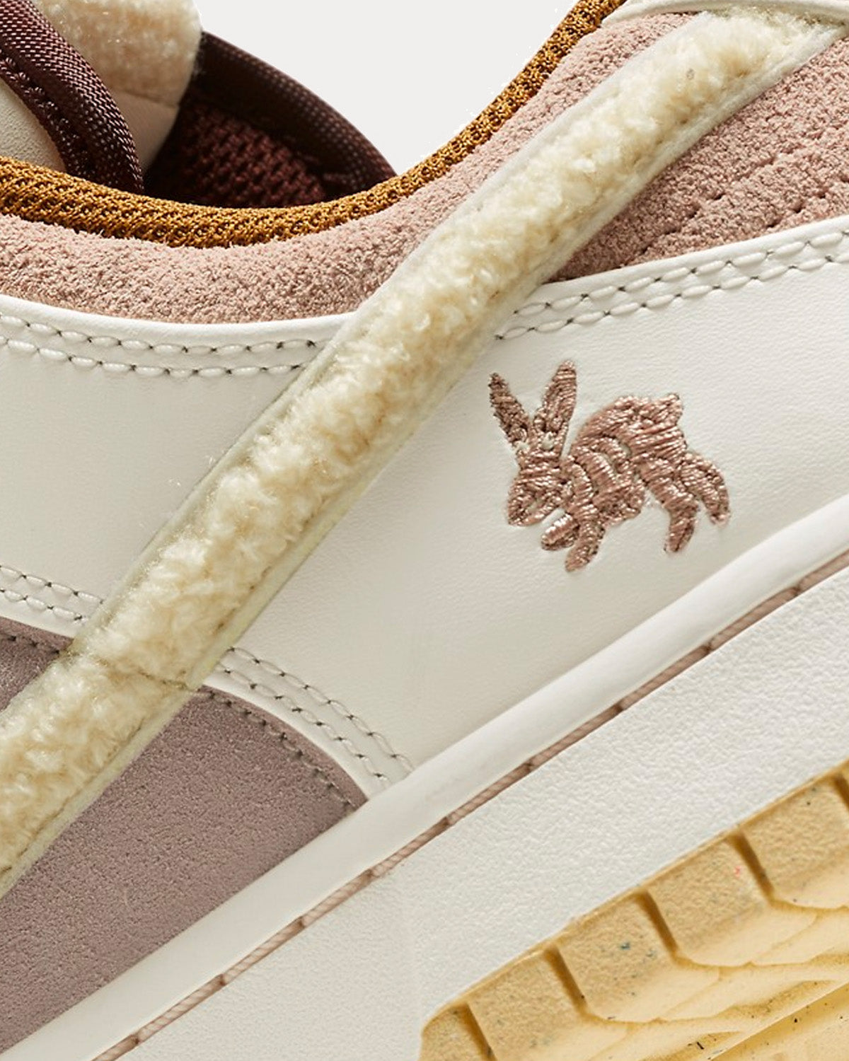 Nike Dunk Low 'Year of the Rabbit' Taupe Low Top Sneakers - 5